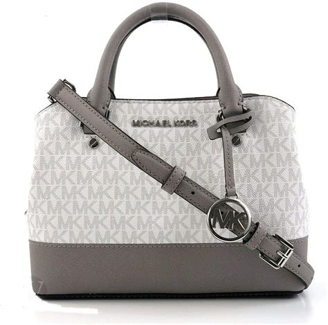 michael kors satchel white|Michael Kors black purse small.